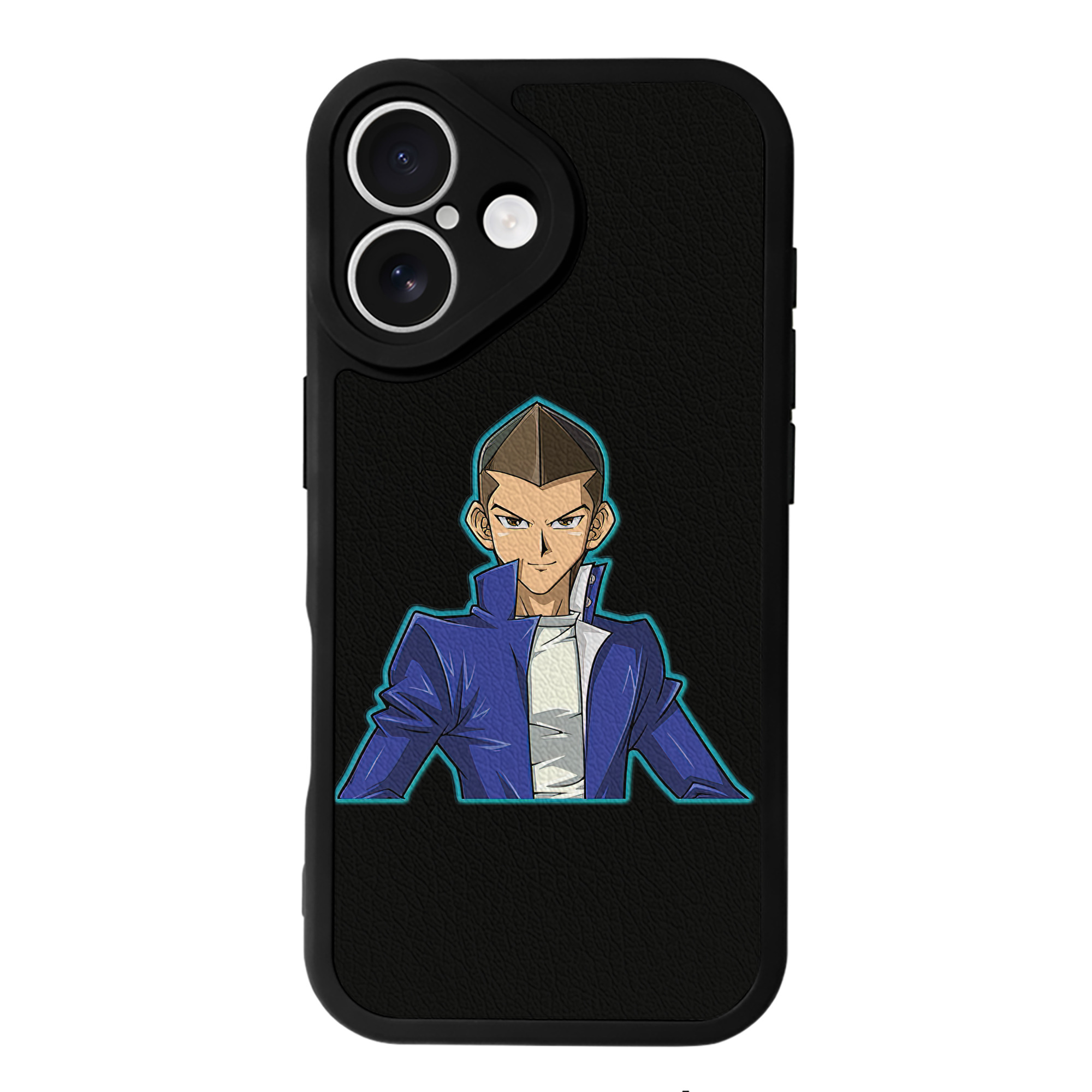 遊☆戯☆王 Yu-Gi-Oh! 【iPhone 16シリーズ対応】シリコンスマホケース（レザー調） 材質：シリコン